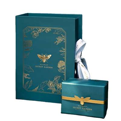 Custom Logo Premium Luxury Cardboard Paper Gift Magnetic Packaging set with Box and bag health care product packaging box